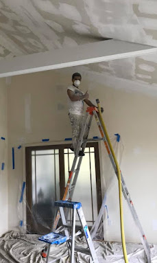 Interior drywall and painting preparation